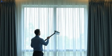 Commercial drapes cleaning service lake-heights-nsw hotels offices